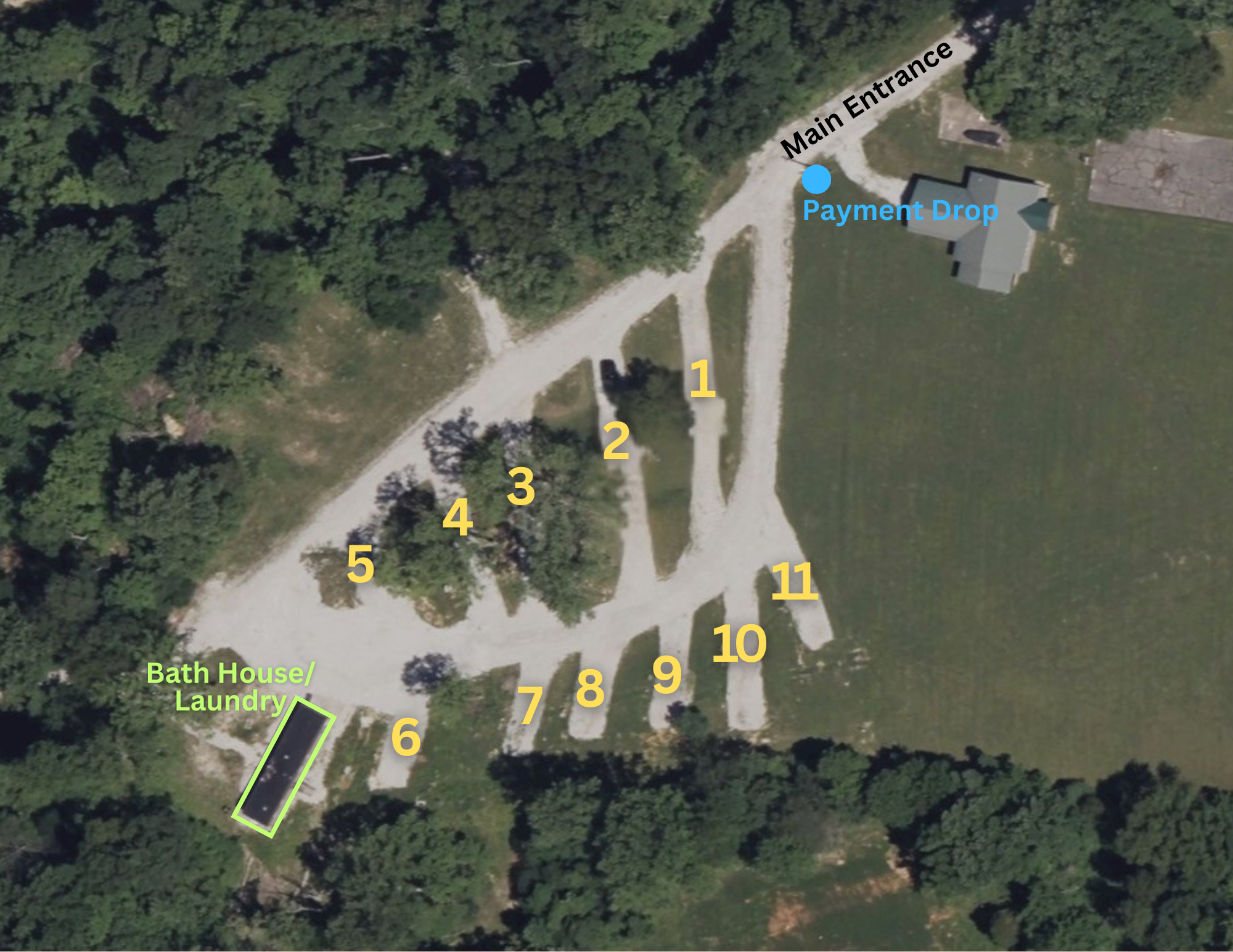 Ty Rv Map Simple RV Map – Camp Challenge
